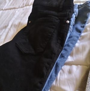 H&M Blue & Black Jeans